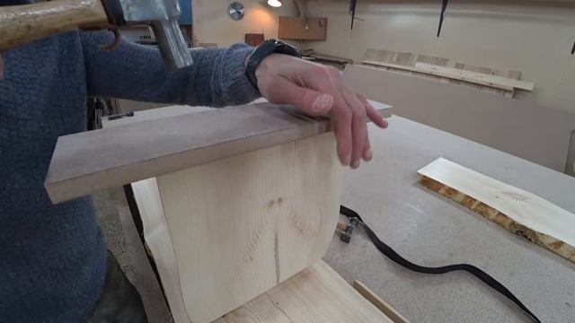 Тумба из слэбов DIY мебель своими руками