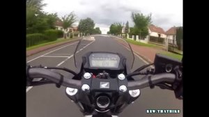Honda NC 700 X exhaust sound and acceleration