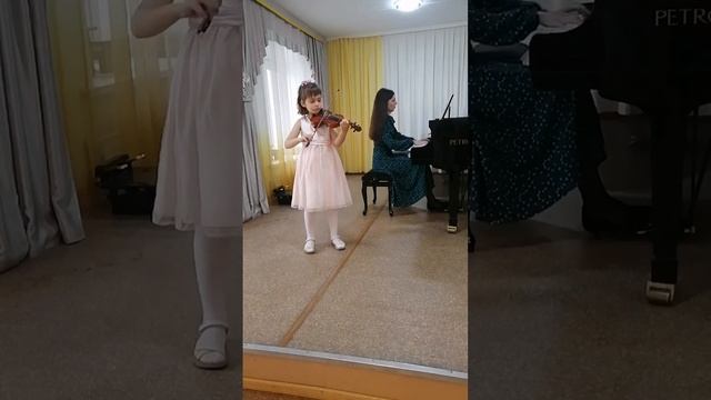 Мищенко Ксения, ДМШ 1. "Песня Вани" из оперы "Иван Сусанин".