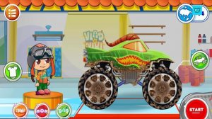Vlad & Niki Monster Truck Racing Game - Play Monster Truck Washing - Monster Truck Game For Childre
