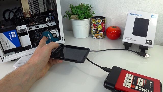 WD My Passport Elements Внешний жесткий диск USB3 4tb -ТЕСТ смотреть онлайн