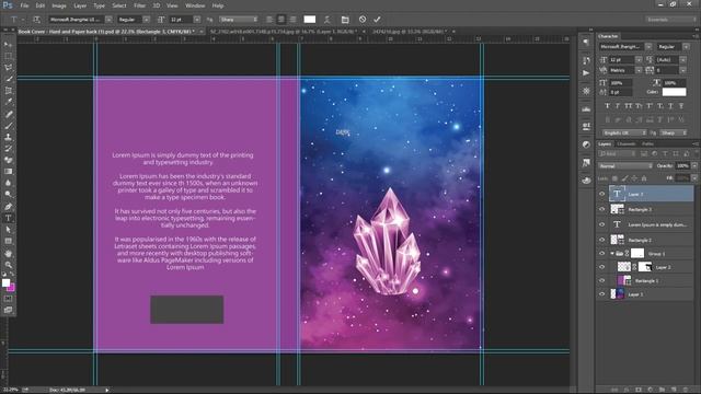 Photoshop Tutorial Book Cover Design