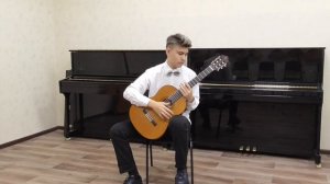 1.А. Виницкий "Этюд №5"(самба) 2.Ф.Минисетти "Вечер в Венеции" "Нововаршавская ДШИ".