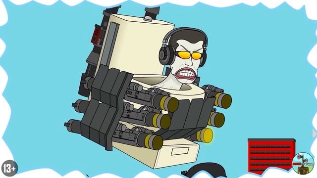 БРОНИРОВАННЫЙ ТИТАН СПИКЕРМЕН ПРОТИВ ТИТАНА ДРЕЛЬМЕНА! Скибиди Туалеты Мультик Анимация смотреть онлайн