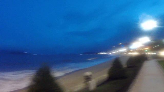 Вечерний Нячанг, Море, Пляж. / Вьетнам 2016