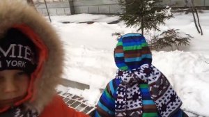 Что русские дети надевают зимой / Как одеть ребенка в мороз / Русская зима