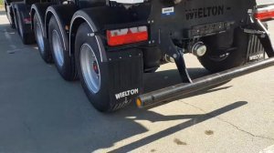 Полуприцеп самосвальный алюминиевый WIELTON NW-3, 25 кубов