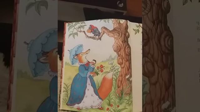 Ворона и лисица Крылова в исполнении Олега СКАЗОЧНИКА смотреть онлайн