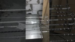 Механический мангал из нержавейки. Своими руками