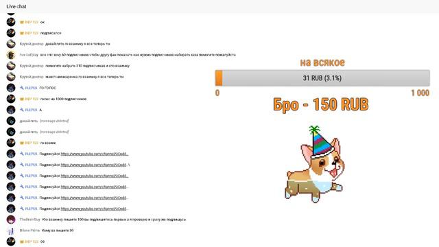 Пиар каналов, и взаимки\донат от 1 руб. смотреть онлайн