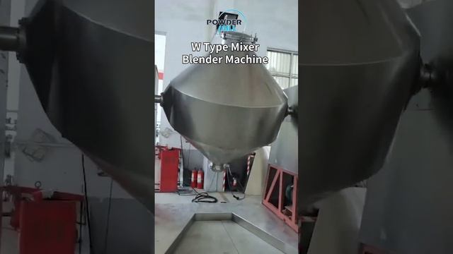 W Type Mixer Machine, Powder Double Cone Blender Machine - Mill Powder