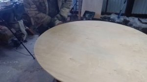 Стол и табуретки из фанеры