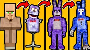 из ЖИТЕЛЯ в БОННИ в МАЙНКРАФТ фнаф пять ночей с фредди майнкрафт fnaf minecraft
