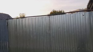Ворота сварные из профильной трубы (из профтрубы) на проекте Московская. Итог. 26092023.