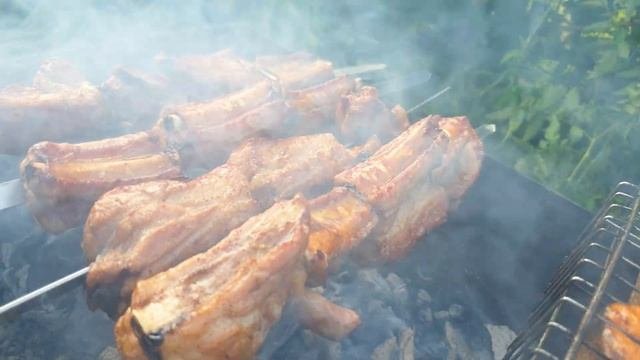 БІСТРО ПРИГОТОВИЛ СВИНЫЕ РЕБРА #свиныеребрышки #bbqgrill #какбыстроприготовить