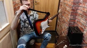 электрогитара с широким грифом 52мм. электрогитара с грифом от классической гитары