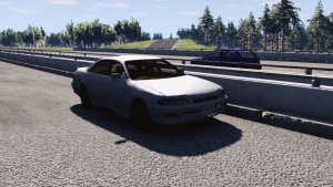 Стрим! Шашки на Toyota carina в BeamNG drive