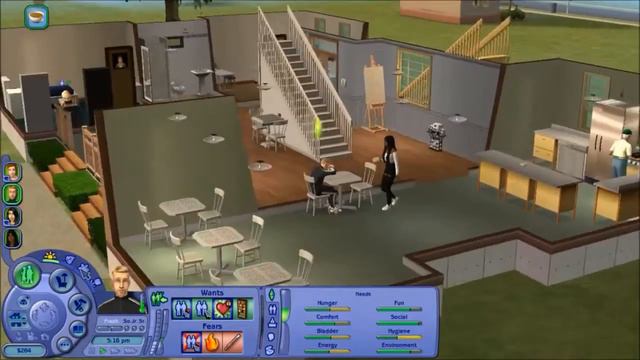 Sims 2 University LP Part 2 Burning Telescope смотреть онлайн