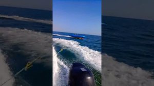 Отдых в Новопетровке. Водный аттракцион Бэтмен