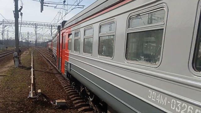Электропоезд ЭД4М-0037/0326 с сообщением Фрязево - Нижегородская (Горьковское Направление). смотреть онлайн