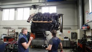 Двигатель Scania V8 16 литров DC 16 Диагностика и ремонт. Часть 1. Engine Scania Repair MOTORS TRUC