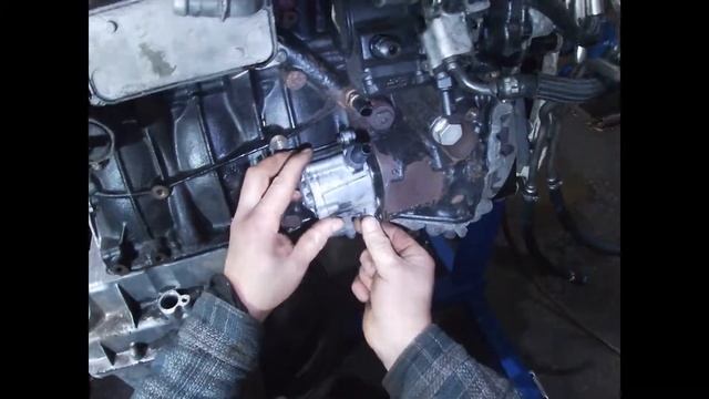 Установка теплообменника и вакуумного насоса A6511800865 смотреть онлайн