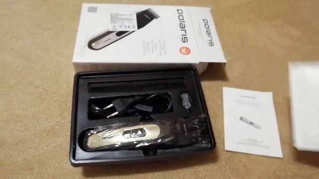 Машинка для стрижки Polaris PHC 0301R Black смотреть онлайн