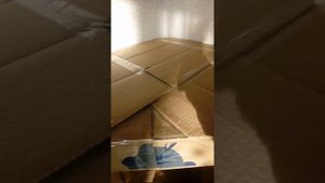 угловой камин из коробок на Новый год,3день.своими руками с минимальными вложениями...