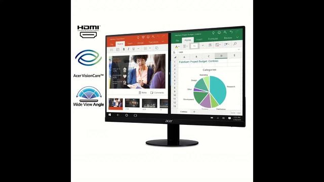 Acer SB220Q bi 21.5" Full HD (1920 x 1080) IPS Ultra-Thin Zero Frame Monitor смотреть онлайн