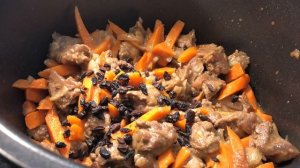 Плов из говядины в мультиварке