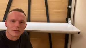 Кровать-трансформер из конструкционного профиля