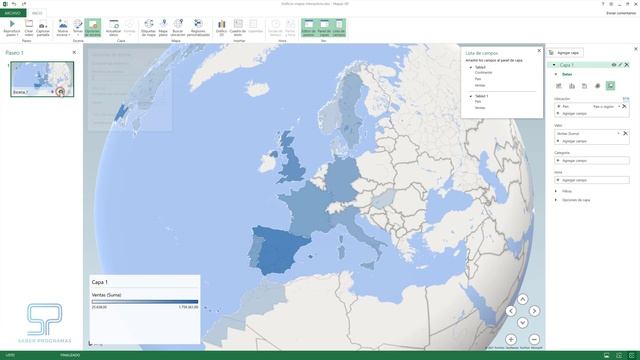 ? Cómo CREAR un MAPA 3D en EXCEL con Power Map ? смотреть онлайн