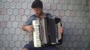 La Valse d'Amelie no acordeon - Yann Tiersen - DOUGLAS BORSATTI