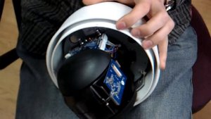 Снятие купола с камеры Beward BD75-1 BD75-5 BD133 BD135 BD137