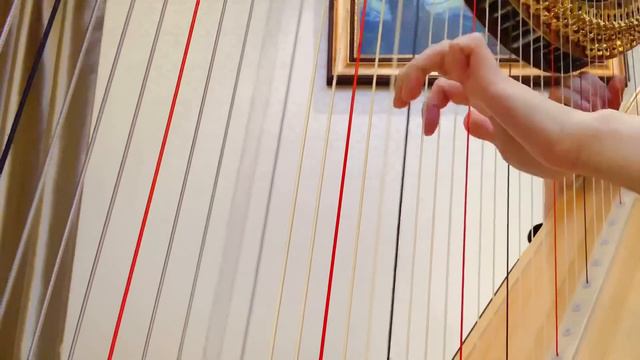 The Promised Neverland OST Isabella‘s Lullaby （Harp cover） смотреть онлайн