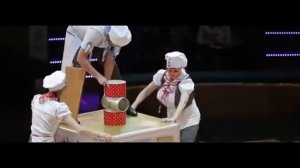 БелГосЦирк Минск Беларусь {Эквилибр на катушках Повара} .mp4
