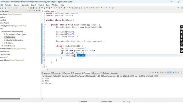 Failfast and Failsafe in java | with examples смотреть онлайн