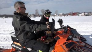 2016 Polaris RMK AXYS 800 vs. 2003 Skidoo Rev 827 Big Bore!