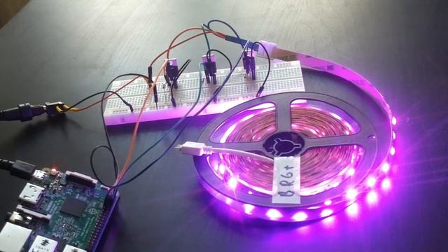 RGB LED strip color mixer смотреть онлайн