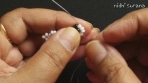 ⚜️Waves, Seed bead Necklace || How to make Curvy Necklace/ Collar Tutorial DIY (0384)