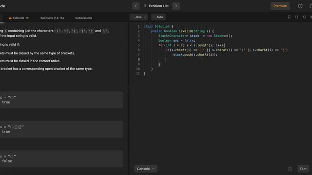 LeetCode20題_Valid Parentheses (Java) смотреть онлайн