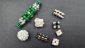 Плетеные бусины своими руками. МК для начинающих