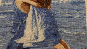 Вышивка крестиком.Обзор китайских вышивок с нанесенным на канву рисунком