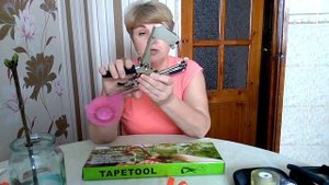 ИНСТРУМЕНТ ДЛЯ ПОДВЯЗКИ РАСТЕНИЙ TAPETOOL,Мои незаменимые помощники в саду и огороде!!!