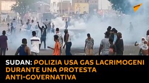 Sudan: polizia usa gas lacrimogeni durante una protesta anti-governativa