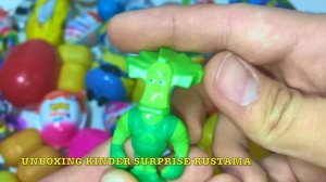 100 Сюрпризов,Обзор Мега Коллекции. Unboxing 100 Surprise Eggs