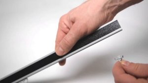 Установка карниза hameleon: стеновое крепление