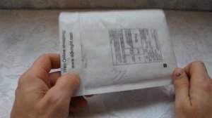 Распаковка посылки с Ebay (Защитная пленка для Sony Xperia Z)
