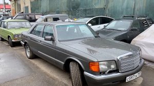 #14. Установили двигатель и коробку на Мерседес S-Class W126