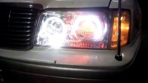 Установка Линз, Ангельских глазок, Дьявольских глазок (диодные модули).